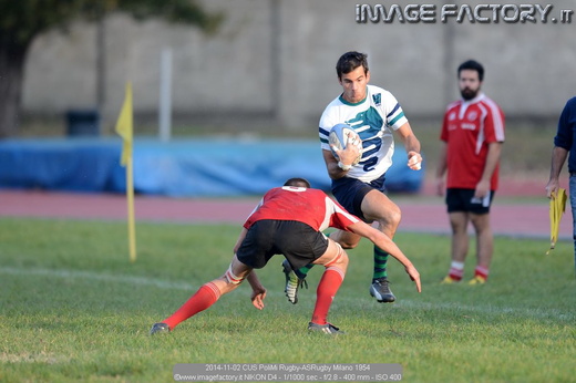 2014-11-02 CUS PoliMi Rugby-ASRugby Milano 1954